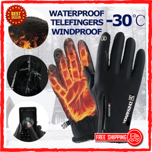 winter warm waterproof touch screen gloves