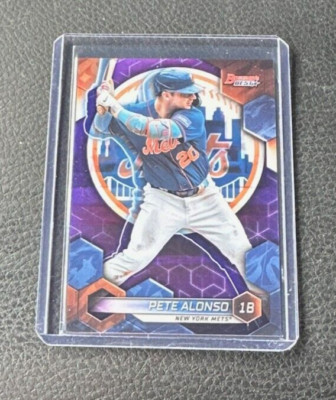 2023 Bowman's Best Pete Alonso Purple Refractor 113/250