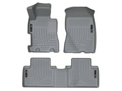 #ad Husky Weatherbeater Floor Liners Fit 06 11 Honda Civic Front 2nd Row 3pc Grey $149.99