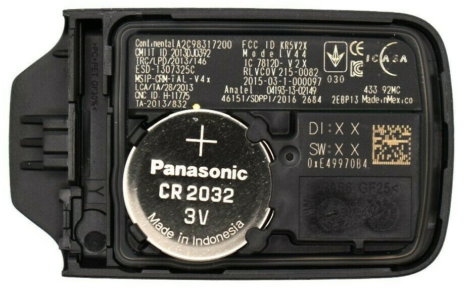 OEM Honda Smart Key Fob Remote - KR5V2X (V44) For CR-V, Pilot, Civic W/ Driver Memory 1 7 thumbnail image