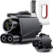 Nacs To Ccs1 Charging Adapter 250kw Tesla Supercharger For Ford Rivian Gm Volvo