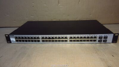 D-Link DGS-1210-52 48-Port Smart+ GIGABIT Managed L2 Switch 4x SFP + RACK MOUNTS