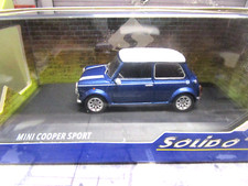 MINI Cooper S Sport MKI 1994 british blau blue S4316602 Solido 1:43