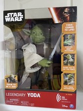 Star Wars Legendary Jedi Master Yoda Action Figure Talking