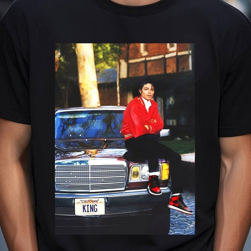 Michael Jackson 90s Vintage Shirt Merch Graphic Tees Meme Shir - Picture 1 of 3