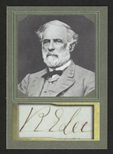 ROBERT E LEE - CONFEDERATE GENERAL - ACEO D. GORDON PROMO TRADING CARD