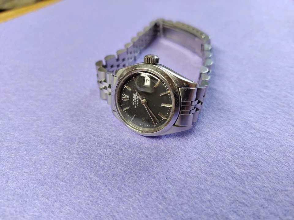 Rolex Date 6916 Sigma Dial 1975 Automatik 26mm Stahl Box Kal. 2030 Vintage - Bild 2 von 4