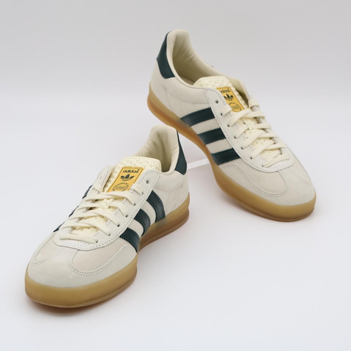 IH7502 adidas Originals Gazelle Indoor Cream White College Green