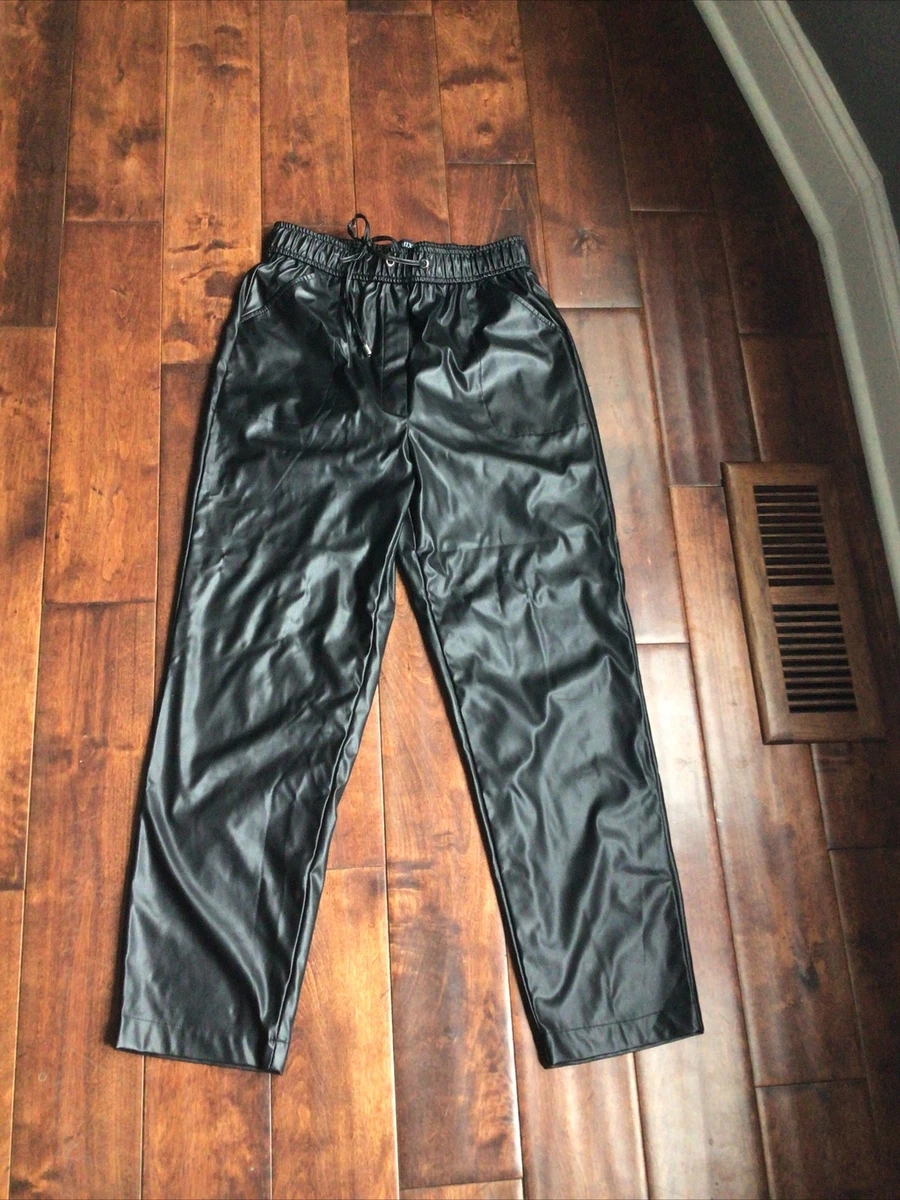 Intermix leather pants sale