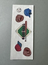 Mrs. Grossman's Stickers | BASEBALL BAT BALLS | Retired 1998 Creative Memories