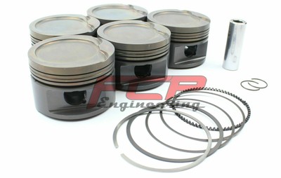 FCP FORGED PISTON KIT CR 8.5 FOR AUDI 200 S2 RS2 S4 2.2T 20V 3B AAN ABY ADU