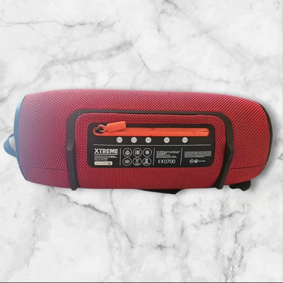 Altavoz Bluetooth JBL Xtreme Gen 1 Rojo Impermeable Batería Nueva, Correa, Cargador Foto 4 de 4