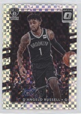 2017-18 Panini Donruss Optic Checkerboard Prizm D'Angelo Russell #11 7rc