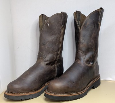Justin Men's Boots J-Max Blueprint Bay Gaucho Western Work  10.5 EE Wide