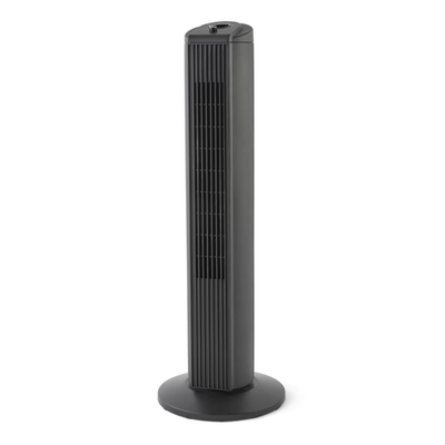 #ad 28 Inch Tower Fan Oscillating 3 Speed Cooling Fan Electric Home Office Black $56.00