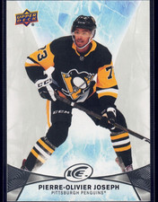 2021-22 Upper Deck Ice #90 Pierre-Olivier Joseph 2020-21 White Rookie