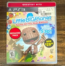 LittleBigPlanet GOTY Edition Greatest Hits w/ Manual Sony PlayStation 3 PS3