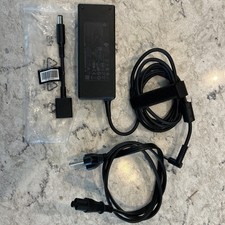 HP 854056-002 AC Power Adapter Charger 19.5V 90W Blue Tip  HP 825026-001 Dongle