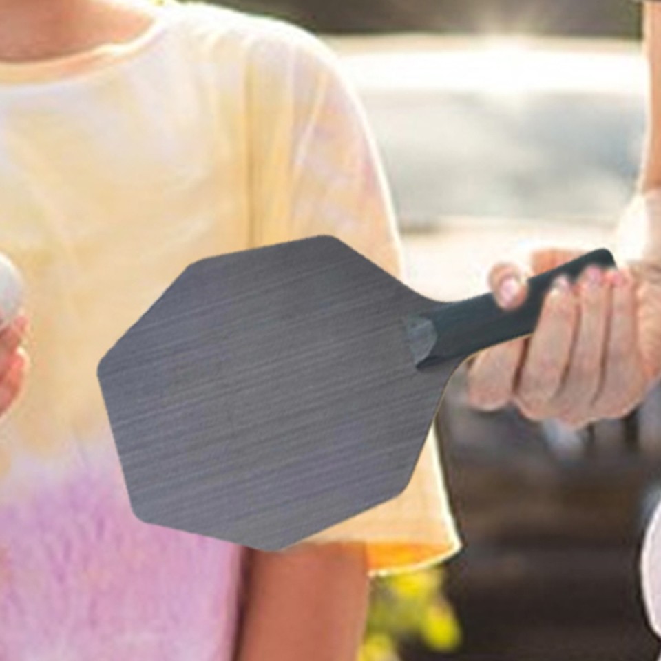 1pc Hexagon wood professional Table Tennis Blade Ping Pong Paddle Ebony ...