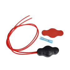 12V Waterproof Push-Button On-Off Switch with Quick Connector for LED Accent Lig