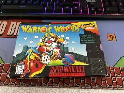 Wario's Woods - Super Nintendo Entertainment System