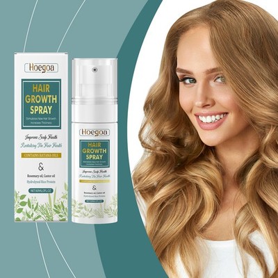 Nutrient-Rich Scalp Treatment Spray for Nourishing and Strengthening Hair Roots