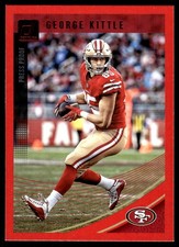 George Kittle 2018 Donruss #252 49ers Insert ? Parallel ? SEE SCAN! FREE SHIP