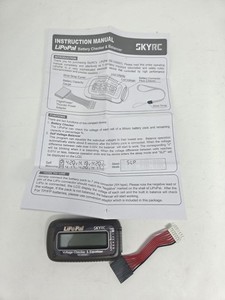 SKYRC LiPoPal Lipo Battery Voltage Checker 2-6S Equalizer Self Voltage Balancer