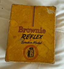 BROWNIE REFLEX Synchro Model VINTAGE Kodak Camera in Origional Box 173