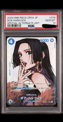 PSA10 Boa Hancock japanese (SP) OP01-078 Kingdoms of Intrigue