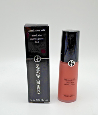 Giorgio Armani Luminous Silk Cheek Tint ~ 50.5 ROSY PEACH ~ 12mL / .40 Fl Oz