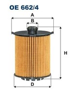 ÖLfilter Filtron OE 662 4 FÜR Volvo MotorÖLfilter SchmierÖLfilter