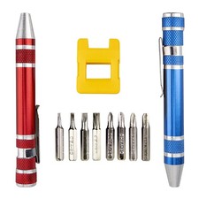 8 in 1 Mini Screwdriver Set Small Screwdrivers Pen Magnetic Repair Tools EDC ...