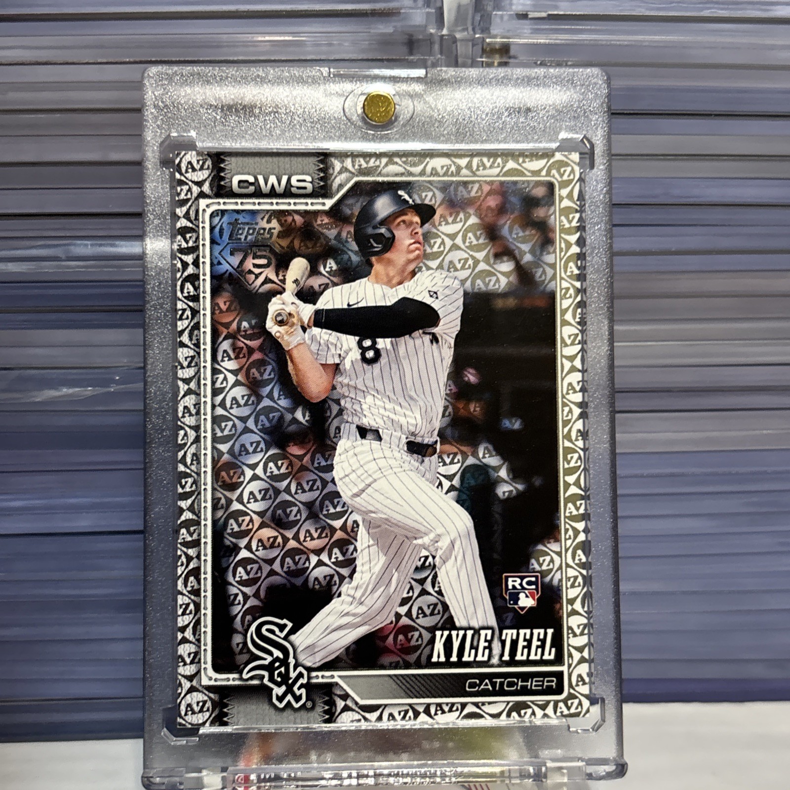 Topps 2026 Series One Kyle Teel Rookie Spring Training border White Sox 201