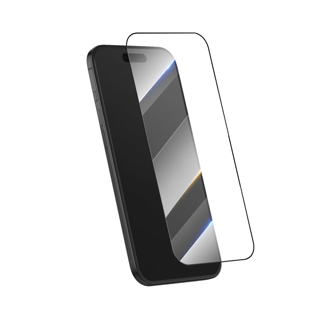 Verre Trempé Connecté iPhone Air Anti-Casse SmartFrame Antichoc Pose Sans Bulles
