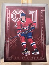 2024-25 Upper Deck Series 2 Fluorescence Red F-23 OLIVER KAPANEN Canadiens RC