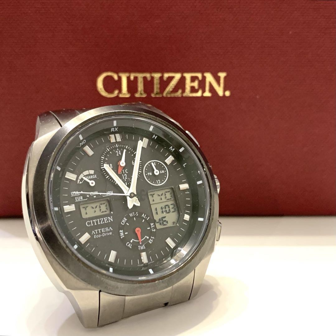 Citizen Attesa Eco-Drive Men’s Radio-Controlled Solar Watch New Model