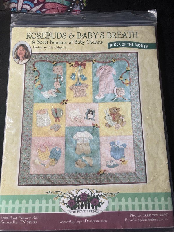 Rosebuds & Baby’s Breath Quilt
