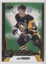 2019-20 Upper Deck Credentials Green 28/99 Sidney Crosby #50 5x5