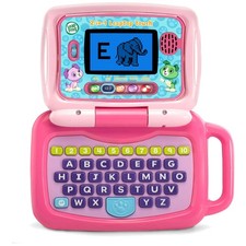 Pink Kids Computer Toy with Touch Screen