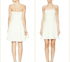 ERIN Erin Fetherston grace floral jacquard dress Sz 2