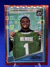 2025 Donruss Rated Rookie Armand Membou #358 Optic Preview Red Pandora (RC)