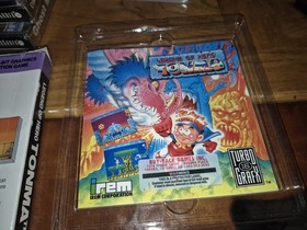 Legend Of Hero Tonma - TurboGrafx 16 Tg-16 Super Rare Grail!!
