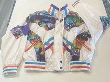Vintage East West Women's 80's 90's Windbreaker Padded Shoulders Jacket Size: L
