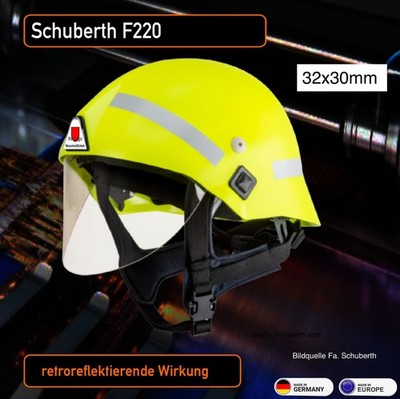 Schuberth F220 - Helmbeschriftung, retroreflektierender Aufkleber