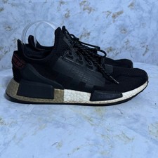 Adidas NMD R1 V2 Men's Size 8.5 Shoes Black White Athletic Low Trainer Sneakers