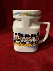 Mickey Mouse Large Coffee Mug Cup With Lid WALT DISNEY 5” Tall — photo 1