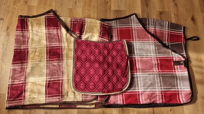 Eskadron Sonderproduktion Schabracke Sangria Wheat DL Rot Bordeaux
