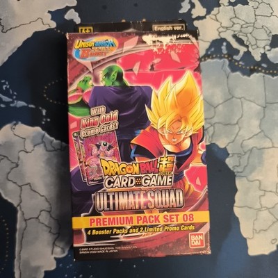 Dragon Ball Super Ultimate Squad Premium Pack Set 08 Sealed DBS