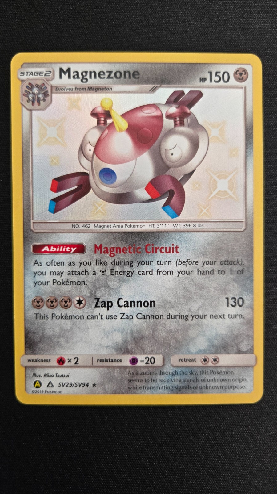 Magnezone SV29/SV94 Hidden Fates: Shiny Vault Holo M/NM